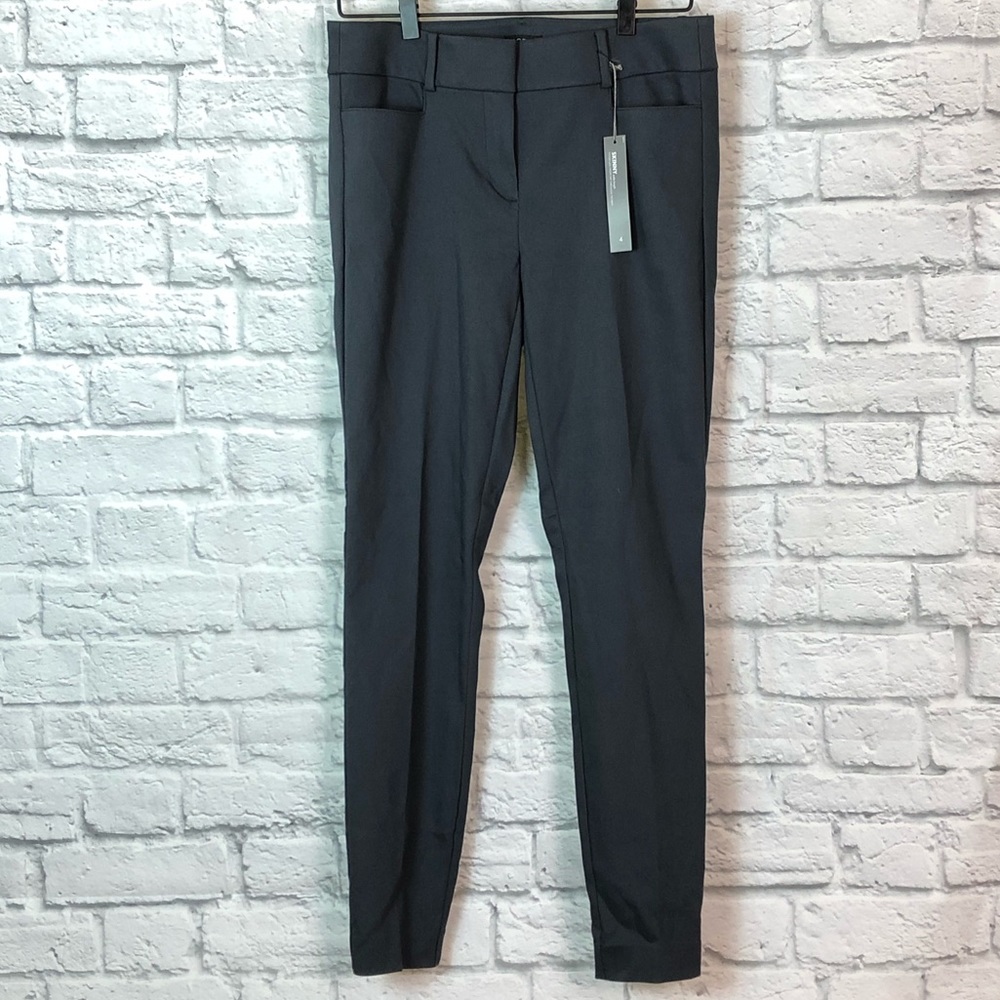 NWT Loft size 4 grey skinny pants ankle gray